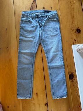 Roark Light Blue Straight Fit Jeans